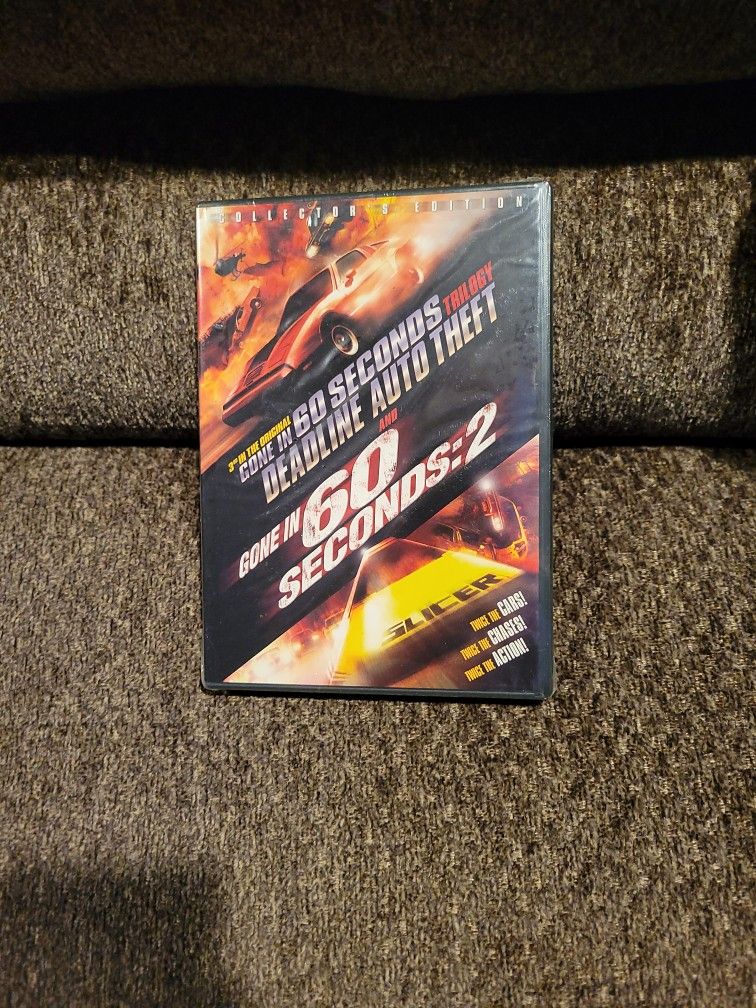 3rd In The Original Gone In 60 Seconds Trilogy, Deadline Auto Theft And Gone In 60 Seconds 2.