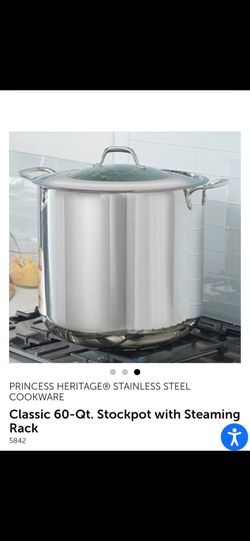 Princess house 60qt stock pot