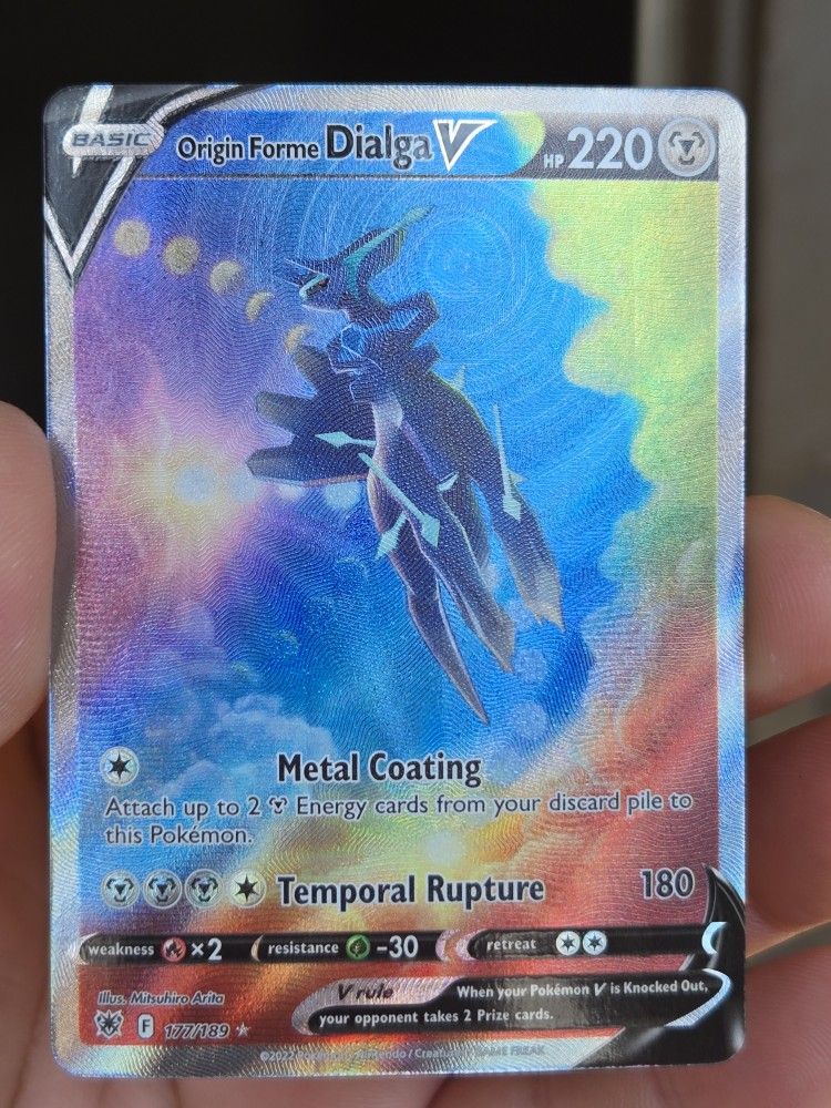 Origin Forme Dialga Pokémon Card