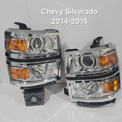 Chevy Silverado 2014-2015 Headlights 