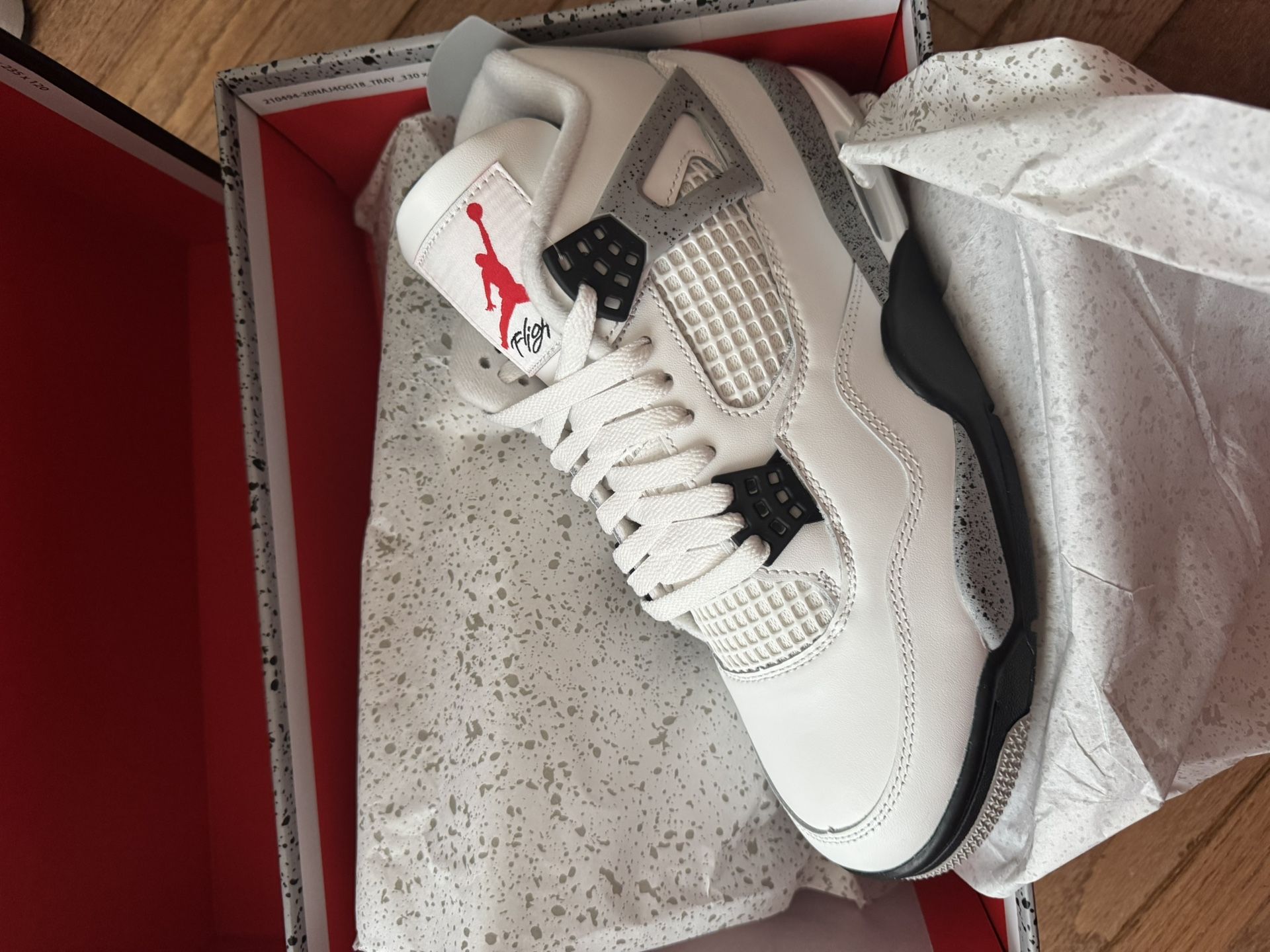 Jordan Retro 4 Cement