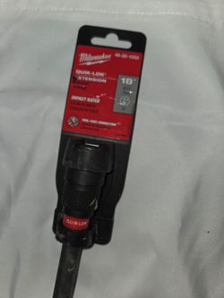 Milwaukee 18"  Quik Loc Extension New (Price Is Firm)