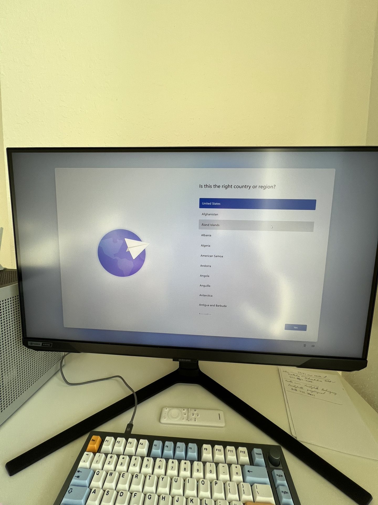 Samsung G7 4k 144hrz IPS Monitor