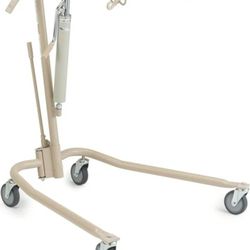 Invacare Lightweight Hydraulic Patient Lift, White, 450 lb. Capacity  **Ablo Español **