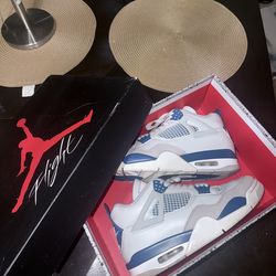 Jordan 4s Military blue