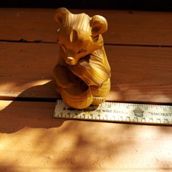 Hand Carved Bear 
