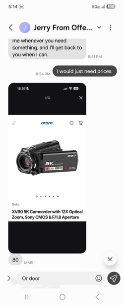 Digital Video Camera Recorder in Box