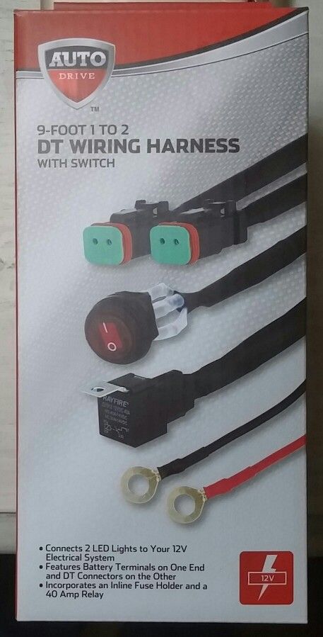 Auto Drive DT Wiring Harness With Switch