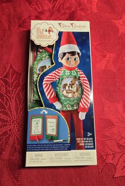 Elf On The Shelf- Tacky Sweater Outfit 