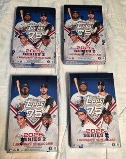 ⚾️ 2026 Topps Series 2 Baseball Hobby Box - Factory Sealed (4 Available)