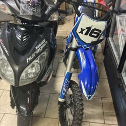 For Trade Or Best Offer Everything Works Last Year. Carburetor Needs To Be Cleaned For Dirt Bike Battery Need For Towel Towel Scooter Go Karts Are Rea