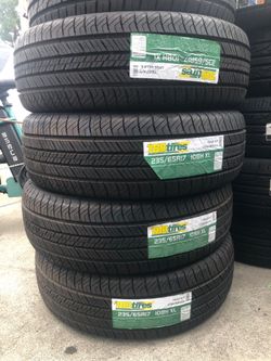 235/65R17 TBB INSTALLED AND BALANCED