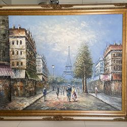 Big Oil Painting 43” X 55”