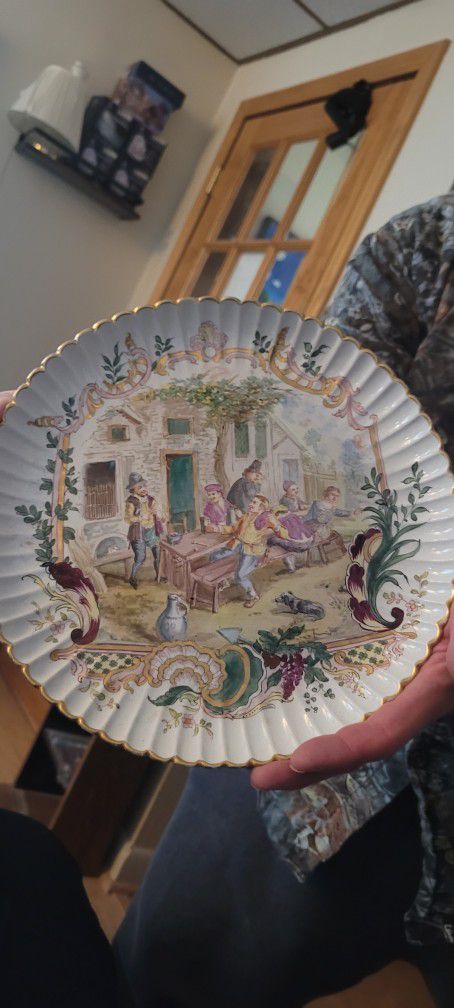 1750s Antique China Plate