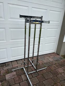 Clothes rack for sale from Sports Authority
