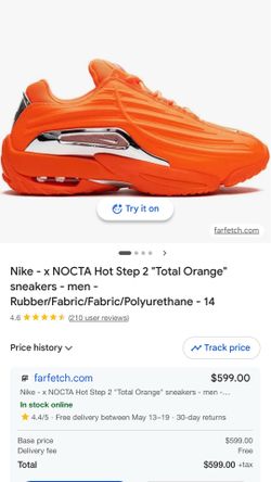 Nicke tec orange size 9