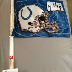 Colts Car Flag