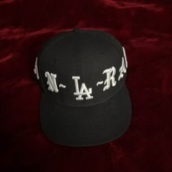 Born x Raised Black Dodgers Hat. Size 7 5/8