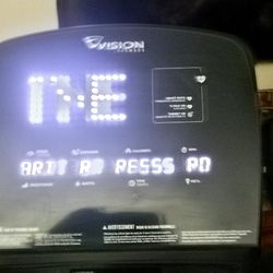 VISION FITNESS TRAINER BIKE TOUCH SCREEN AND WORK OUT PROGRAMS 