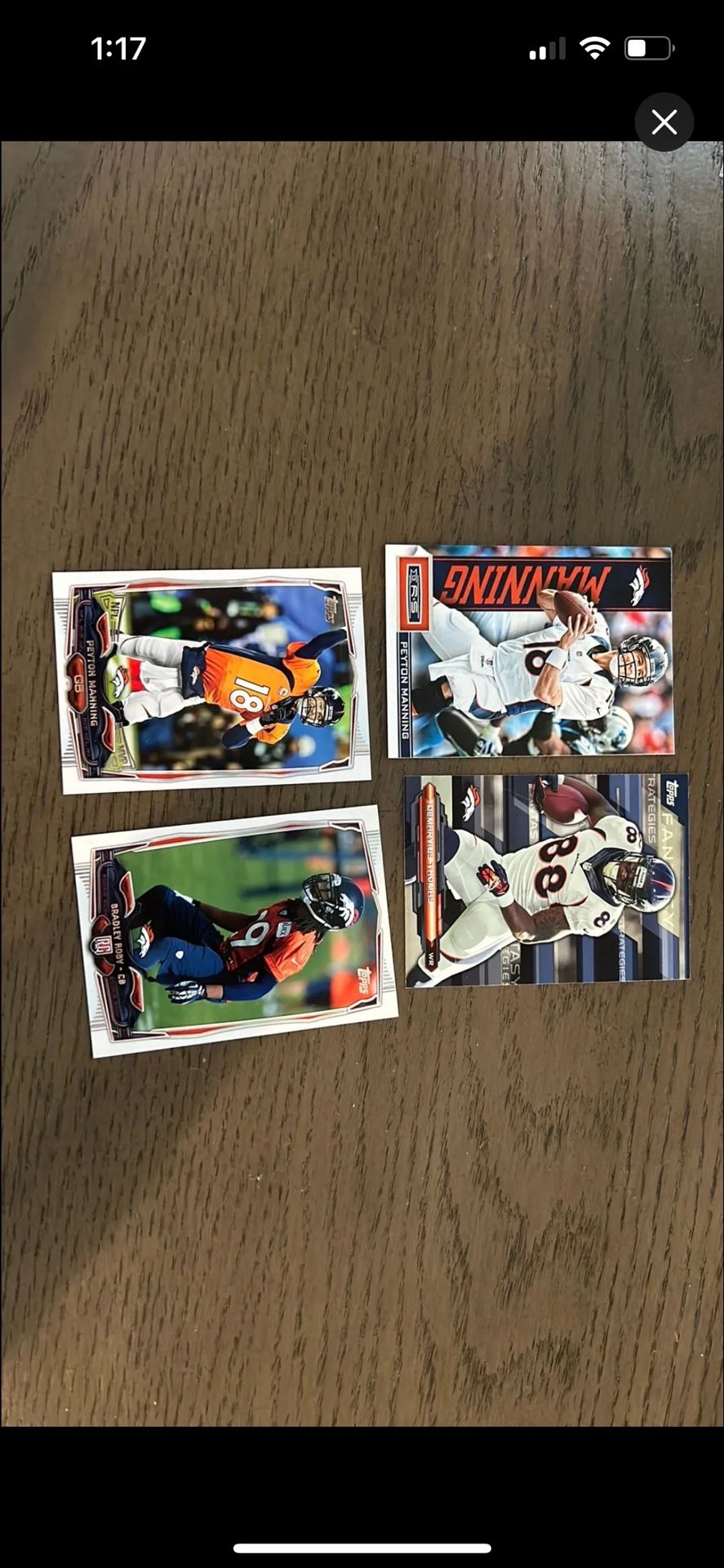 Peyton Manning Broncos Lot