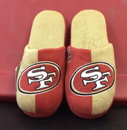 Brand New 49ers Slippers
