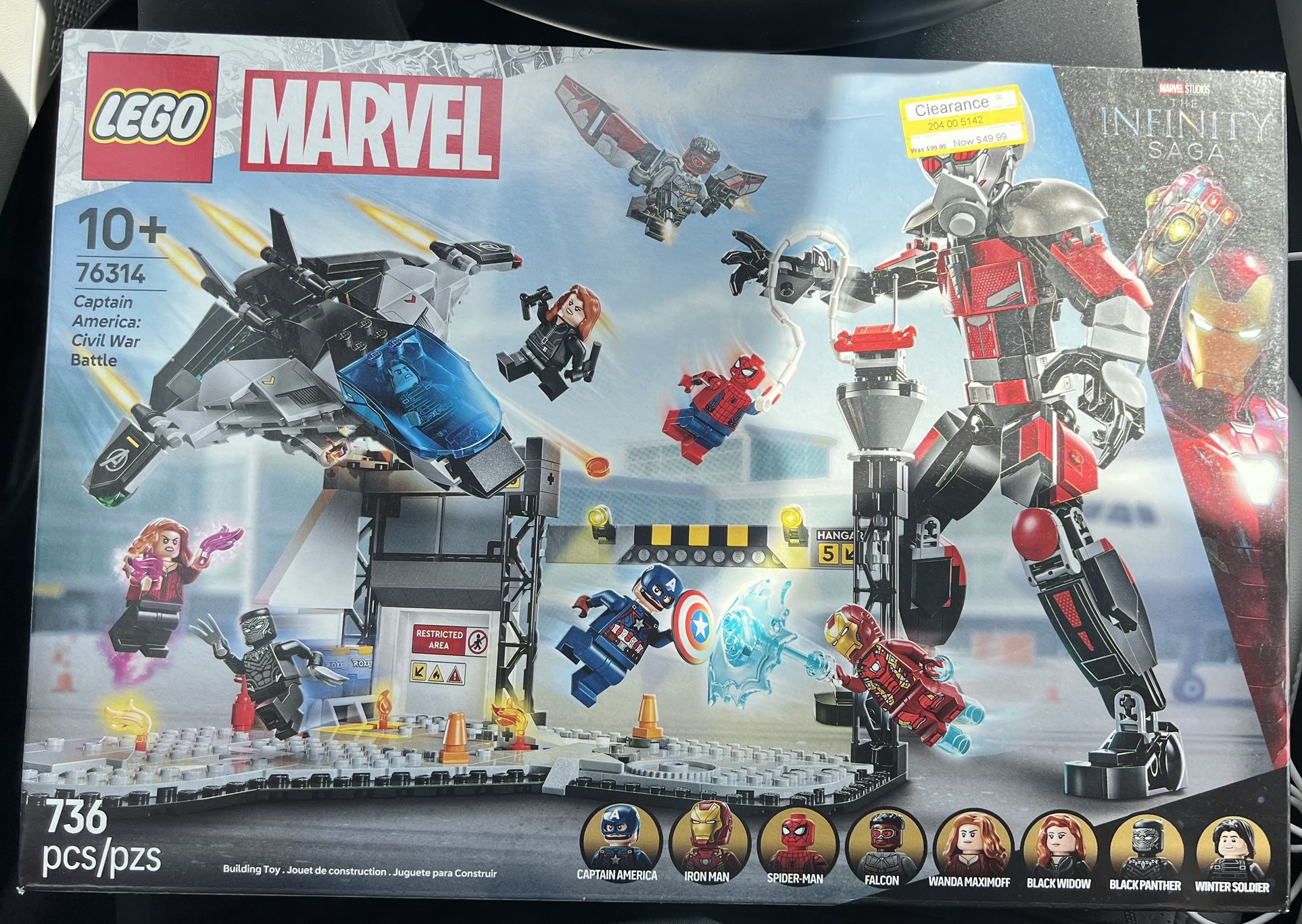 Lego Set New Inbox 736pcs