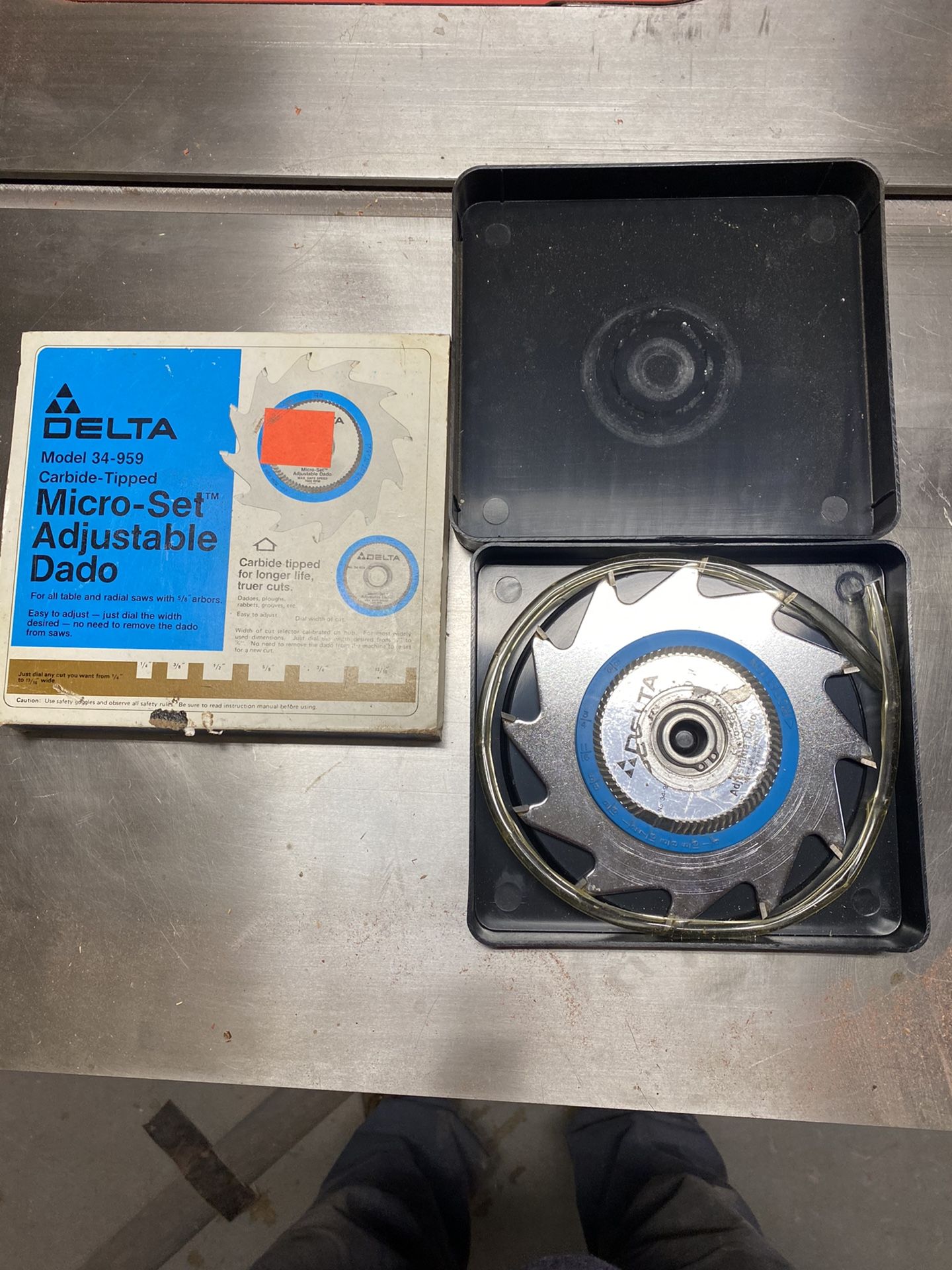 Delta Dado/Wobble Blade