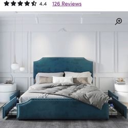 Bed frame queen