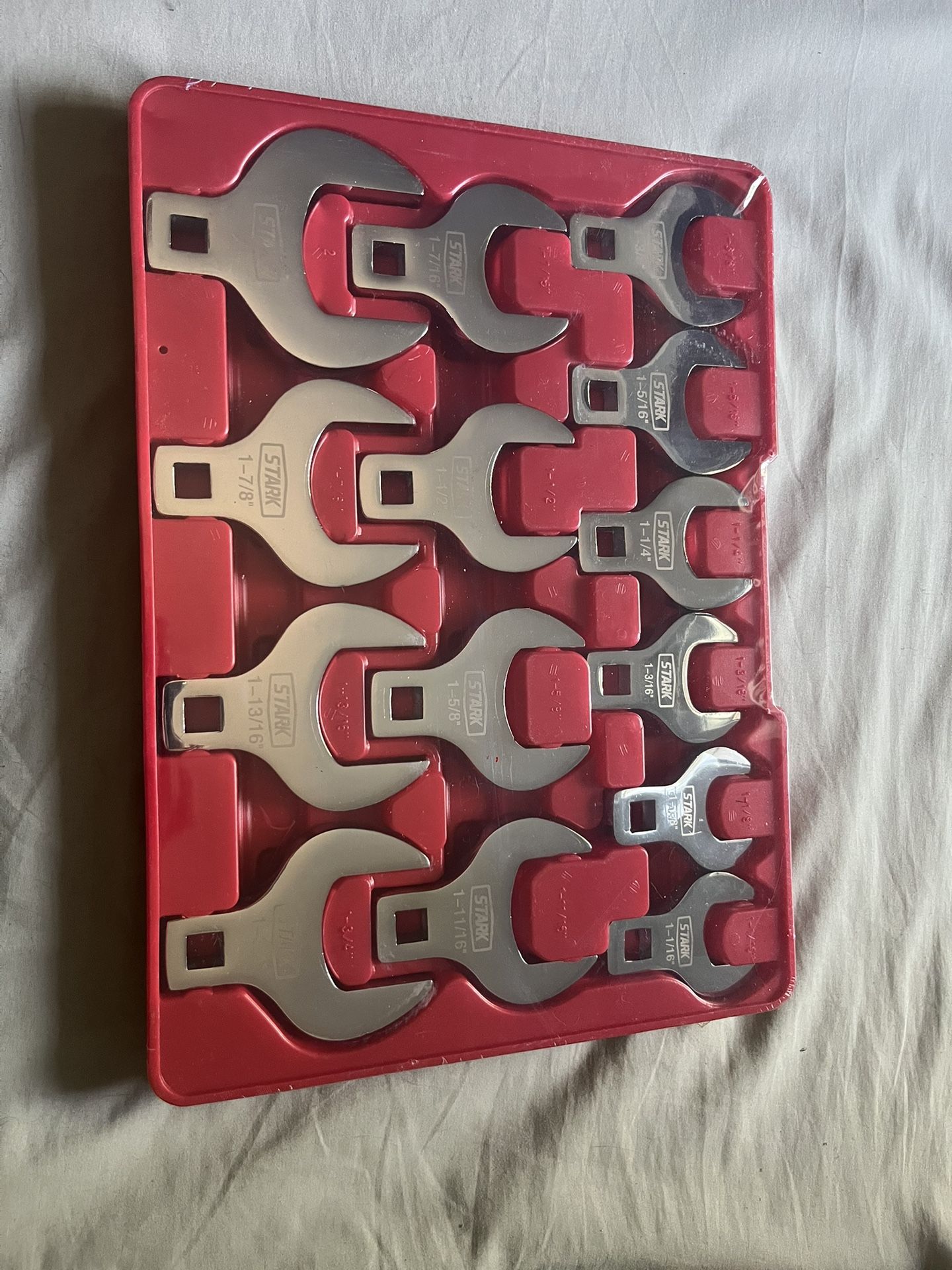 14-Piece Jumbo Crows Foot Wrench Set