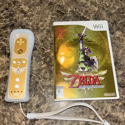 Zelda Skyward Sword Wii Controller And Game