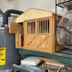 foldable wood barn