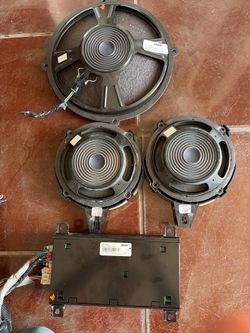 OEM Bose Sound System Amp + Subwoofer + Speakers GM/Cadillac/Chevy