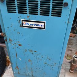 Burnham gas boiler