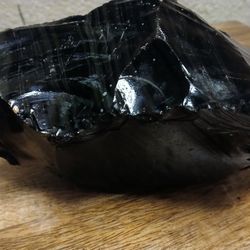 Large Obsidian  Rock
