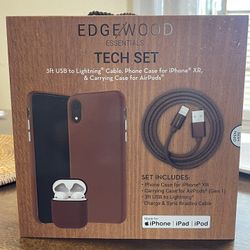EDGEWOOD ESSENTIALS TECH SET FOR IPHONE XR CASE
