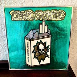 LYNYRD SKYNYRD Smokes 1970's Head Shop Carnival FOIL DISPLAY 12” X 12”