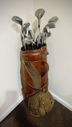 Golf Clubs And Bag