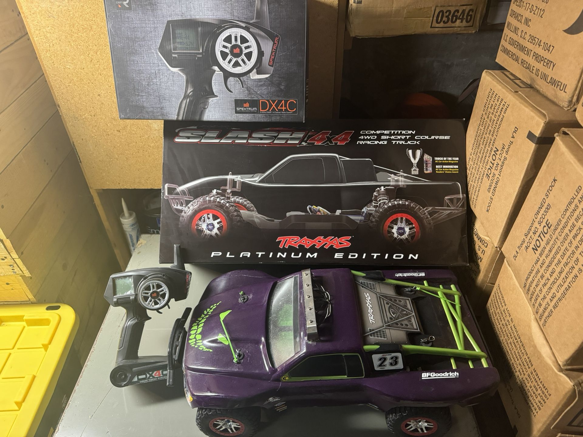 Rc Traxxas/platinum Edition