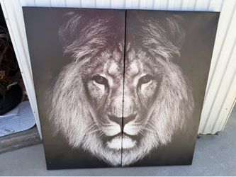 Lion Canvas Wall Art
