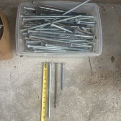 12” Lag Bolts and assorted Bolts
