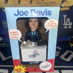 Los Angeles Dodgers Joe Davis Bobblehead SGA 9/19/25 New In Box!!