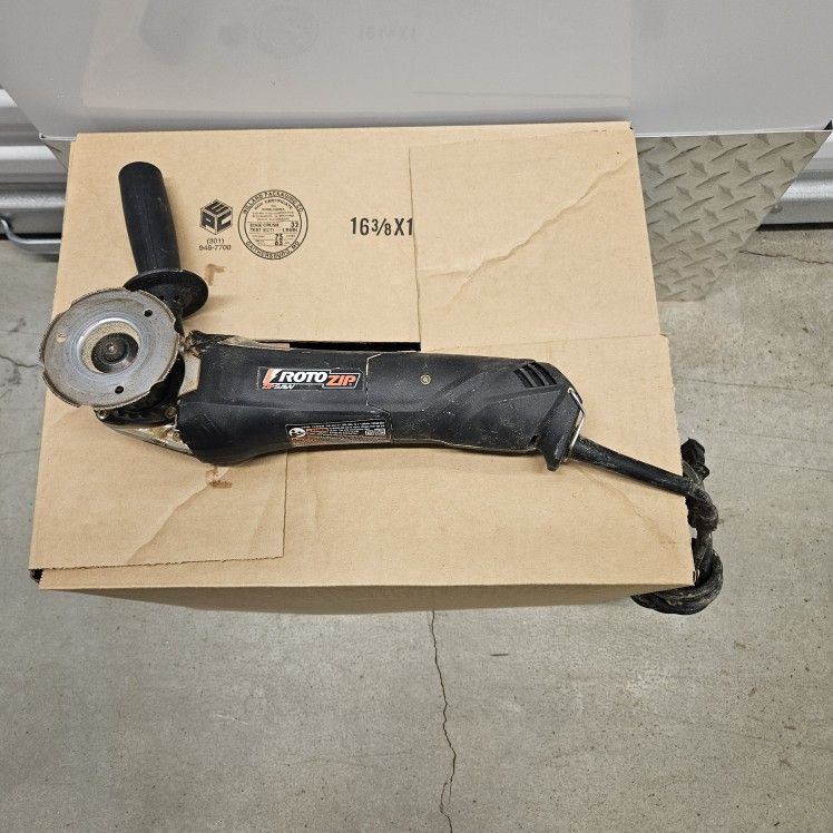 Rotozip Corded Zip Saw Angle Grinder