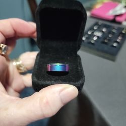 Size 10 Mystical Stainless Steel Ring
