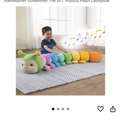 Kids Plush Musical Caterpillar