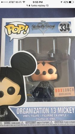 Funko pop kingdom hearts Disney organization 13 mickey exclusive