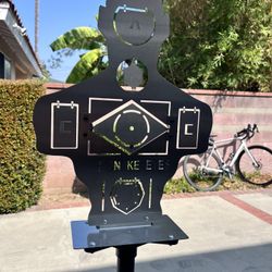 Metal target