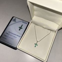 Cruz Esmeralda – Necklace with 6 Colombian Emeralds