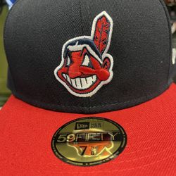 Indians Fitted Hat