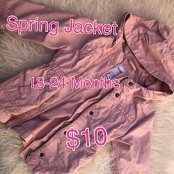 Spring Toddler Jacket 18-24 MOs 