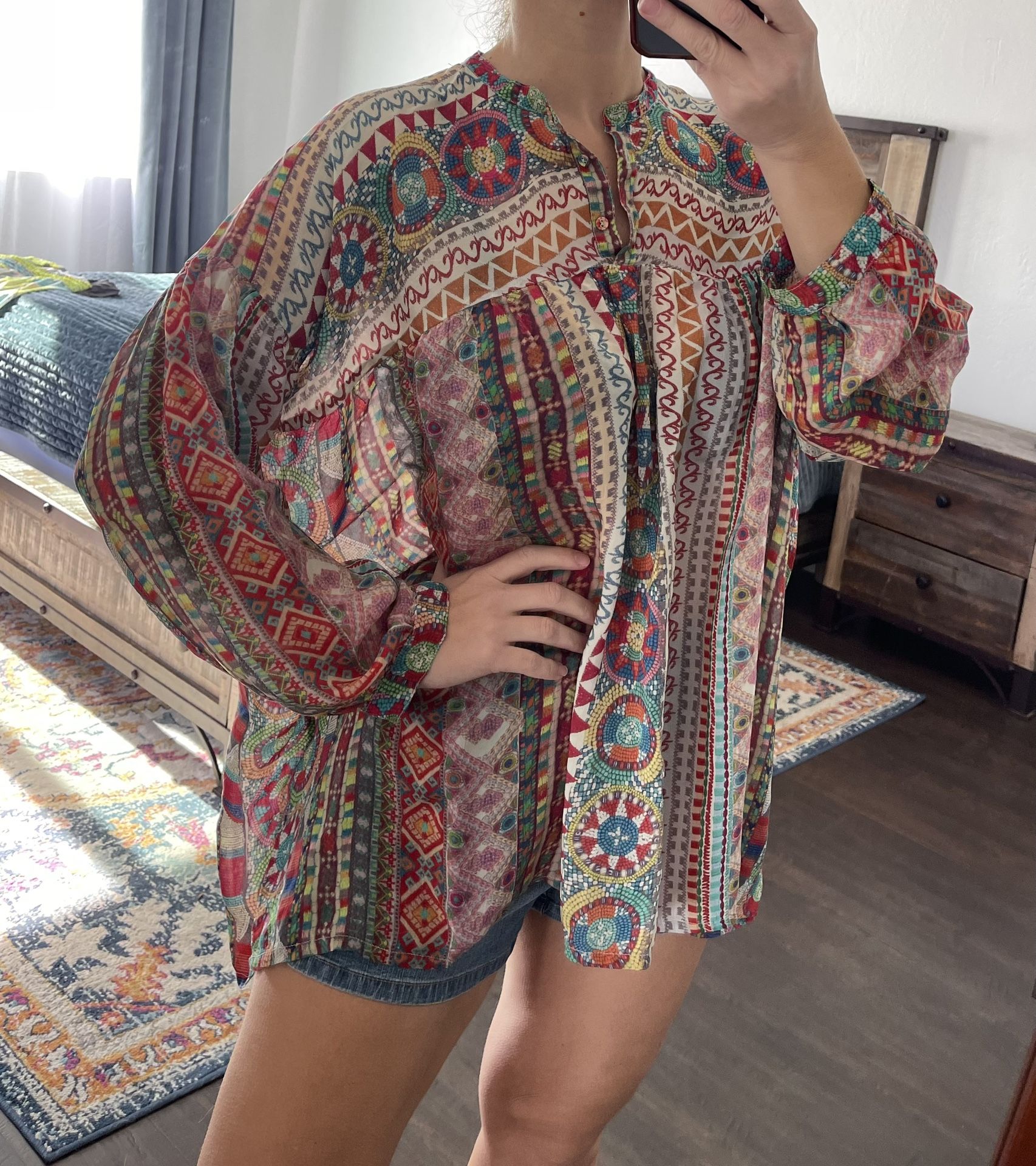 Johnny Was Boho Tunic